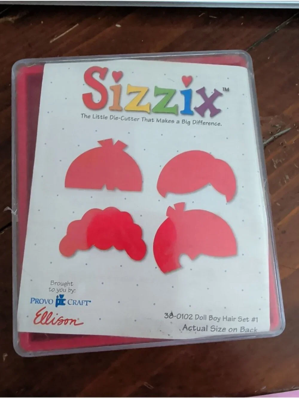 Sizzix Red Original Die Cutting Machine By Provo Craft & Ellison For Scrapbookin